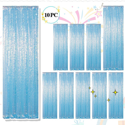 Sequin Backdrop Curtains 2FTx8FT Glitter Photography Background Panels for Party Wedding Birthday for an Everyday Personal Care Routine