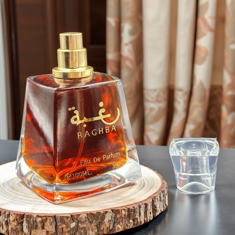 Mens Perfume Amber Wood 3.4oz Pure Parfum Woody Oriental Fragrance Middle Eastern Scent Daily Wear Date Night Gift for Him