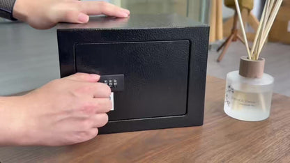 Fingerprint Safe Box with Password and Key Lock 0.3 0.8 1.13 1.71 Cu Ft Home Security Safe for Entryways, Bedrooms and Living Spaces