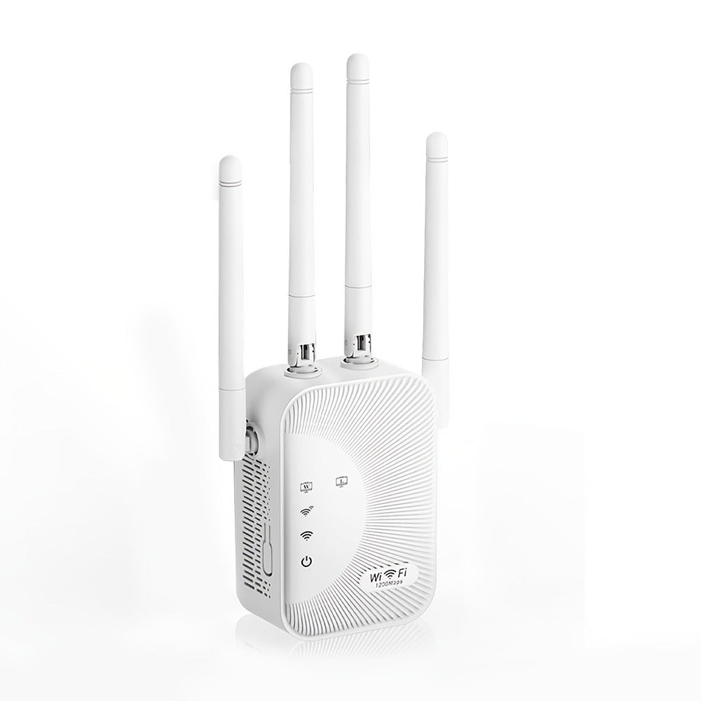 WiFi Range Extender Ourlife 1800Mbps Dual-Band 2.4/5GHz with Six Antennas and Five Source Editions