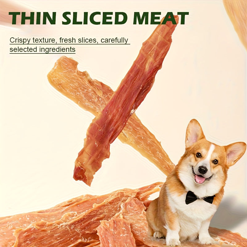Cat & Dog Treats Chicken Jerky & Duck Jerky Combo – High Protein Grain Free Training Rewards, Dental Chews