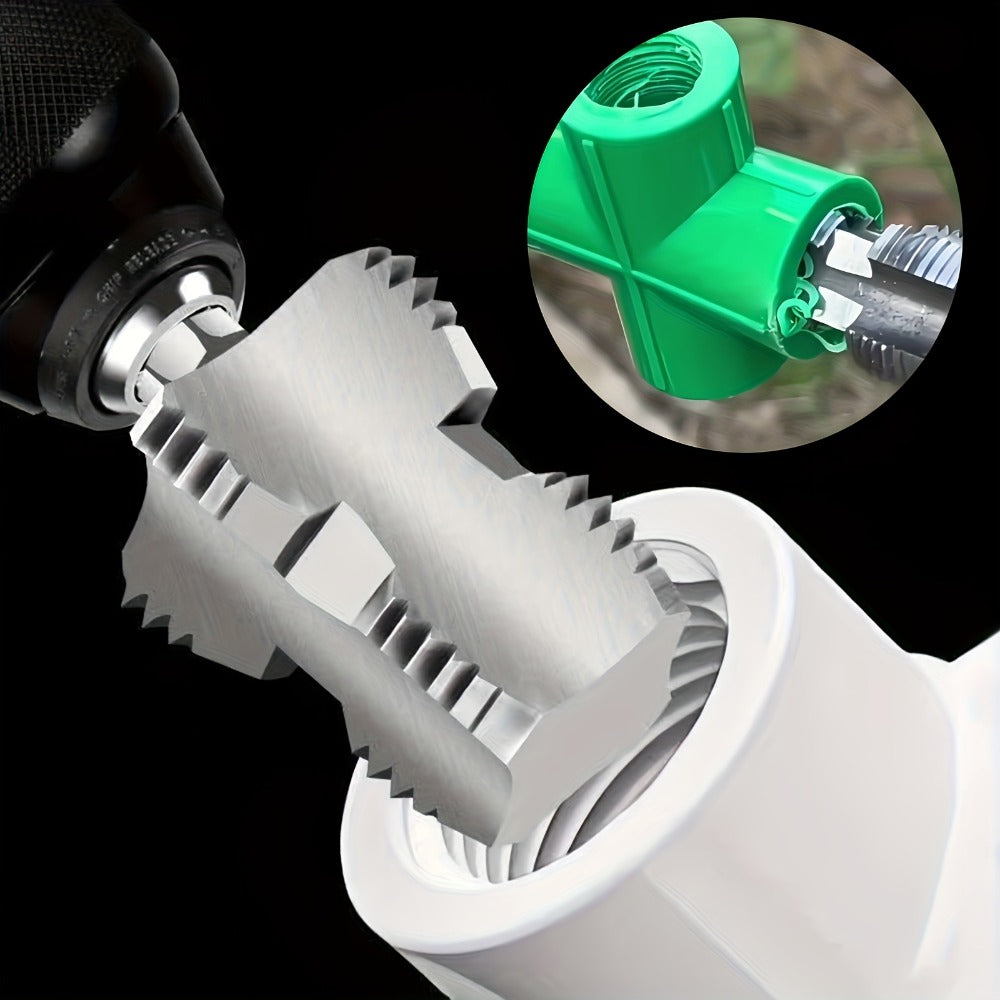Pipe Threading Set 9 & 13-Piece, Power Drill Water Pipe Thread Dies for 1/2", 3/4" & 1" Inside & Outside Threading