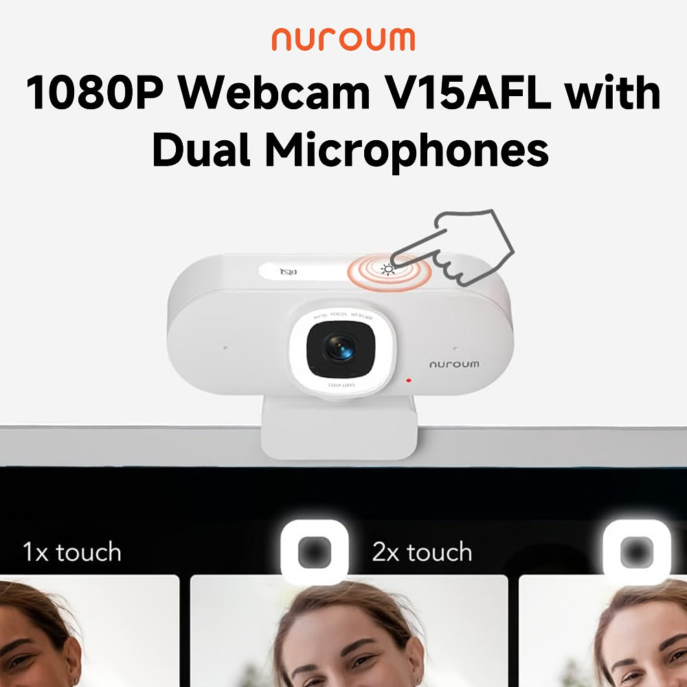4K Webcam AI Auto Framing True Autofocus with Dual Noise Canceling Mics & 90° FOV for an Everyday Personal Care Routine