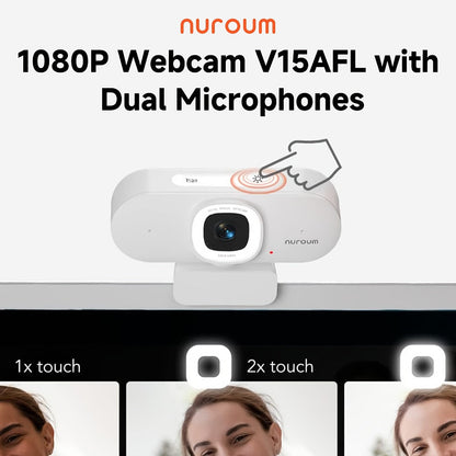 4K Webcam AI Auto Framing True Autofocus with Dual Noise Canceling Mics & 90° FOV for an Everyday Personal Care Routine