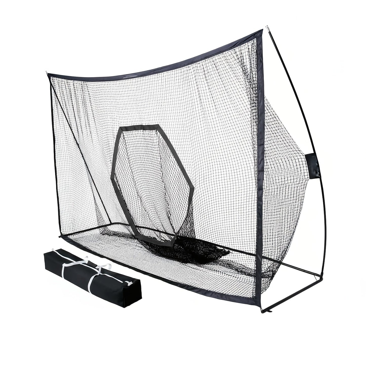 Golf Practice Net with Target & Swing Guide – 7x10 FT & 7x7 FT Driving Range Training Net, Easy Assembly, Indoor Outdoor Use