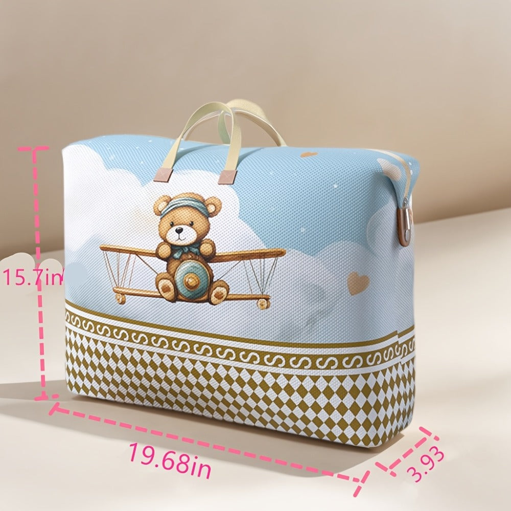Large Capacity Moisture-Proof Storage Bag for Blankets, Clothes & Bedding – Extra Large Organizer Bag for Moving