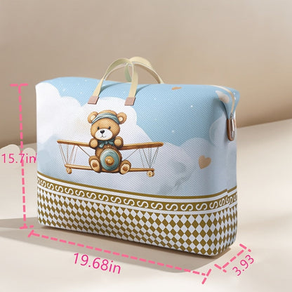 Large Capacity Moisture-Proof Storage Bag for Blankets, Clothes & Bedding – Extra Large Organizer Bag for Moving