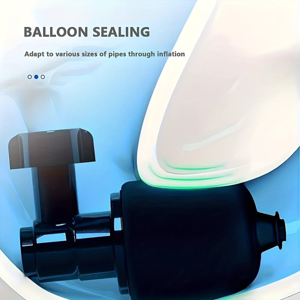 Drainage Spray Gun with Adjustable Pressure – Air Plunger Tool for Unclogging Toilets Sinks & Floor Drains