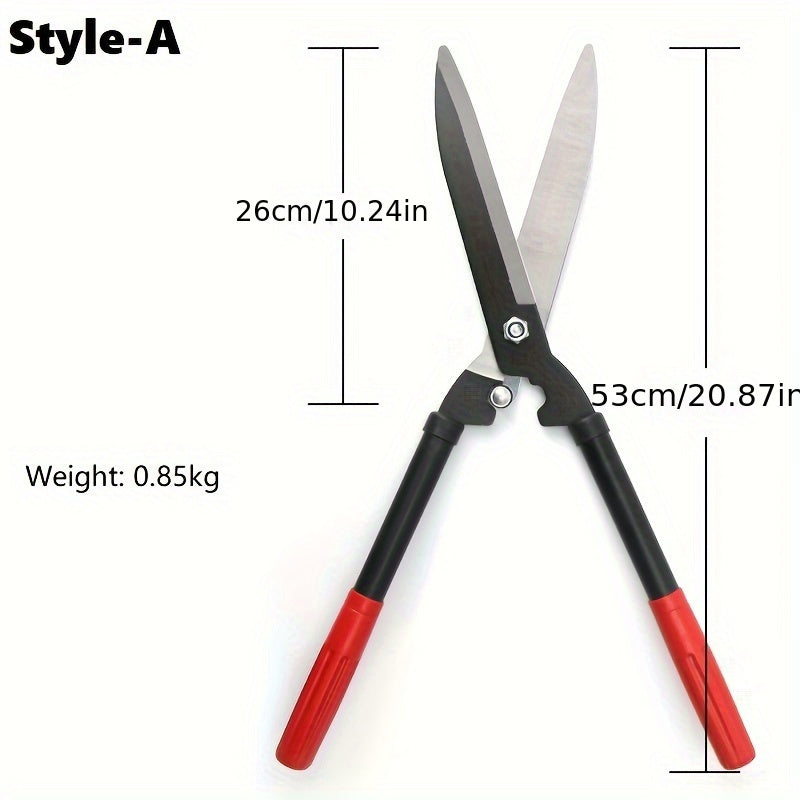 Pruning Shears, Garden Scissors Branch Hedge Trim for Garden, Patio and Yard Use, with the Listed Configuration