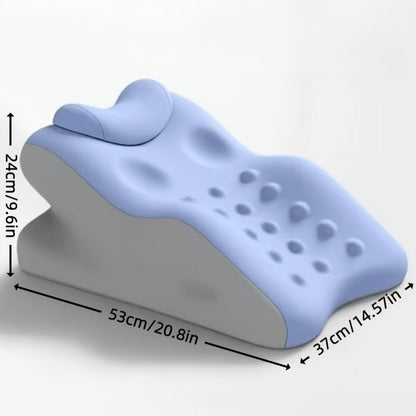 Wedge Pillow Memory Foam – Ergonomic Cervical & Lumbar Support for Stomach, Side & Back Sleepers | Breathable Removable Washable Cover