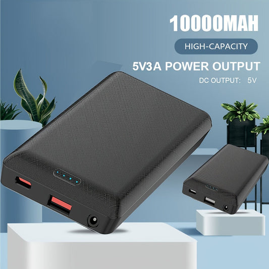 Power Bank 10000mAh 5V/3A for Heated Clothing with USB-A, USB-C and One- or Two-Pack Options