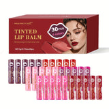 30pcs tinted lip balm set