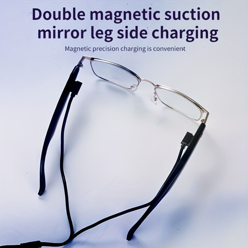 Smart Glasses Photochromic Audio Eyewear with Open-Ear Speaker, Microphone and Metal or Plastic Frames