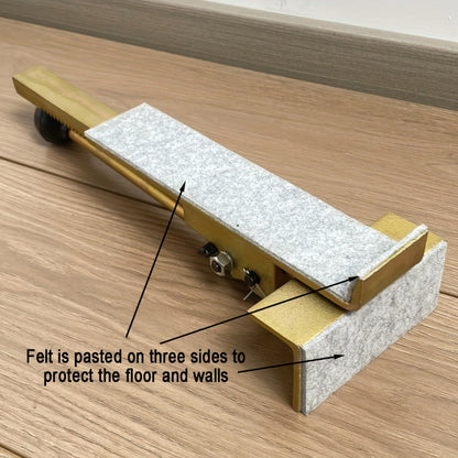 Hardwood Flooring Jack & Positioning Tool for Installing & Straightening Hardwood Floors – Professional Floor Installation Tool for Tongue