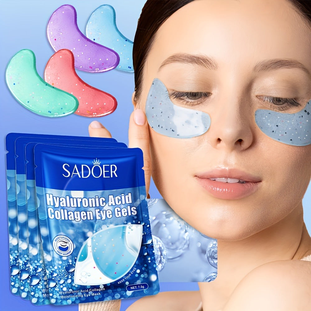 Lip & Under Eye Mask Travel Set 62 Pieces – Moisturizing Non-Greasy Lip Mask & Eye Patch Kit, Hydrating Autumn Winter Skincare for Dry Skin