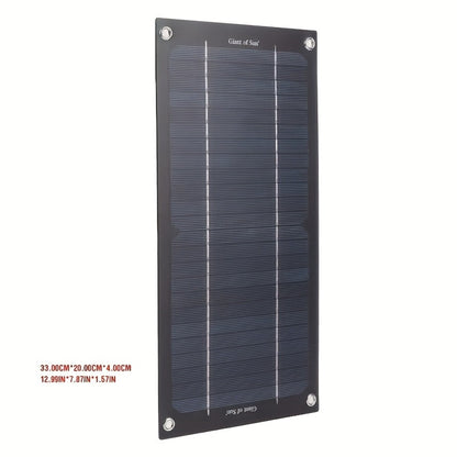 Monocrystalline Solar Panel Kit 18V with 100A Charge Controller – Portable High-Efficiency Solar Charger for RV, Camping