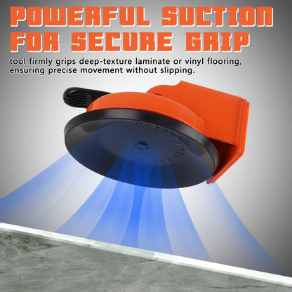 Floor Gap Fixer Tool with 4.84" Suction Cup, Laminate Floor Gap Tool Kit for Vinyl Plank Hardwood Floors