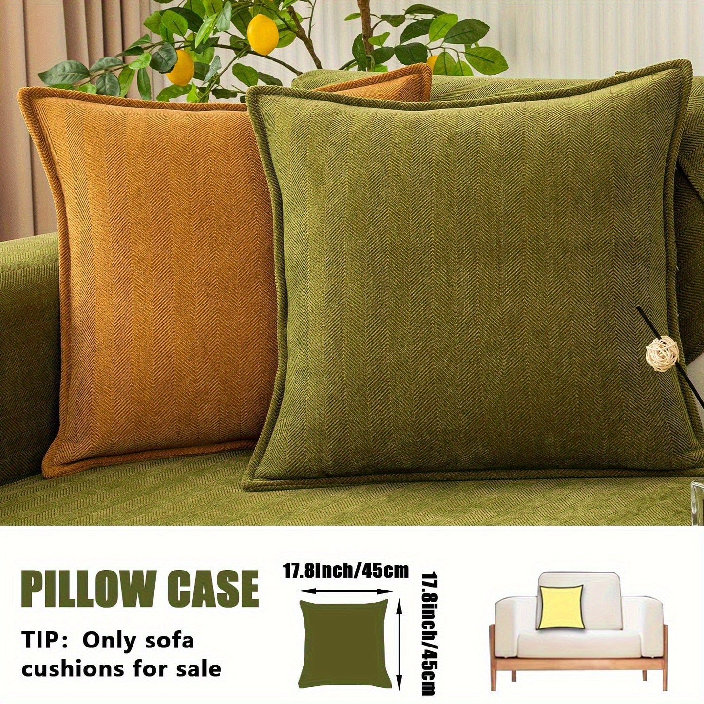 Sofa Cover Ribbed Chenille Stretch Panels for 1 to 4 Seats, Armrests or Cushions with Model-Specific Size and Color Options