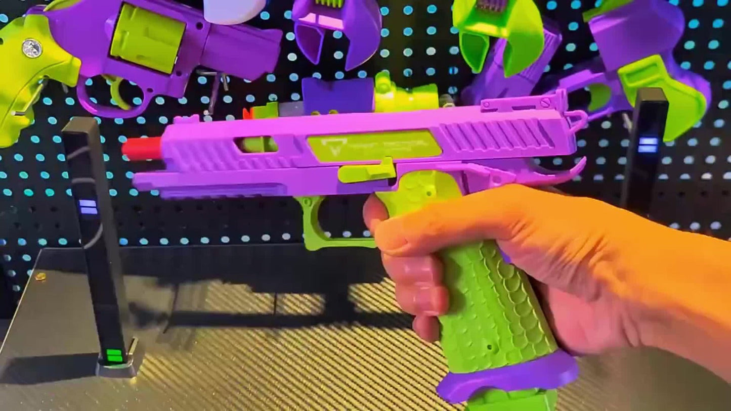 2011 Battle Master Semi-Auto Bullet Toy Gun with Shell Ejecting, 1 Magazine, 20 Simulation Bullets