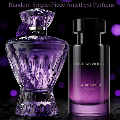 Obsidian Violet Eau de Parfum Spray, 75ml Purple Bottle with Floral, Woody and Musk Scent Profile