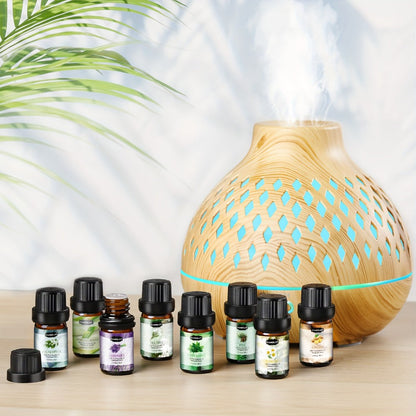 Essential Oil Gift Set with 12, 26, 32 or 48 Five-Milliliter Bottles and Assorted Scent Labels