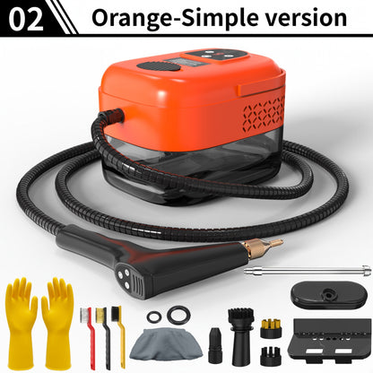 High Temperature Steam Cleaner Handheld Carpet Cleaner High Pressure for Kitchen Grease Sofa Air Conditioner Washing Machine Tile Grout Easy