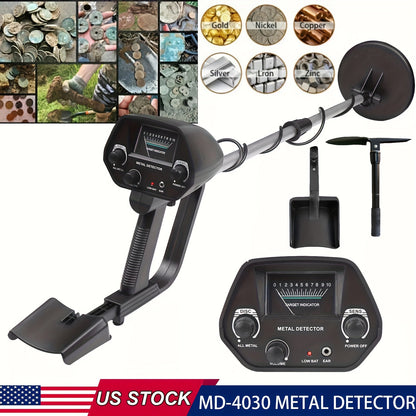 Metal Detector for Garden, Patio and Yard Use, with the Listed Configuration, for Everyday Use and Organized Storage