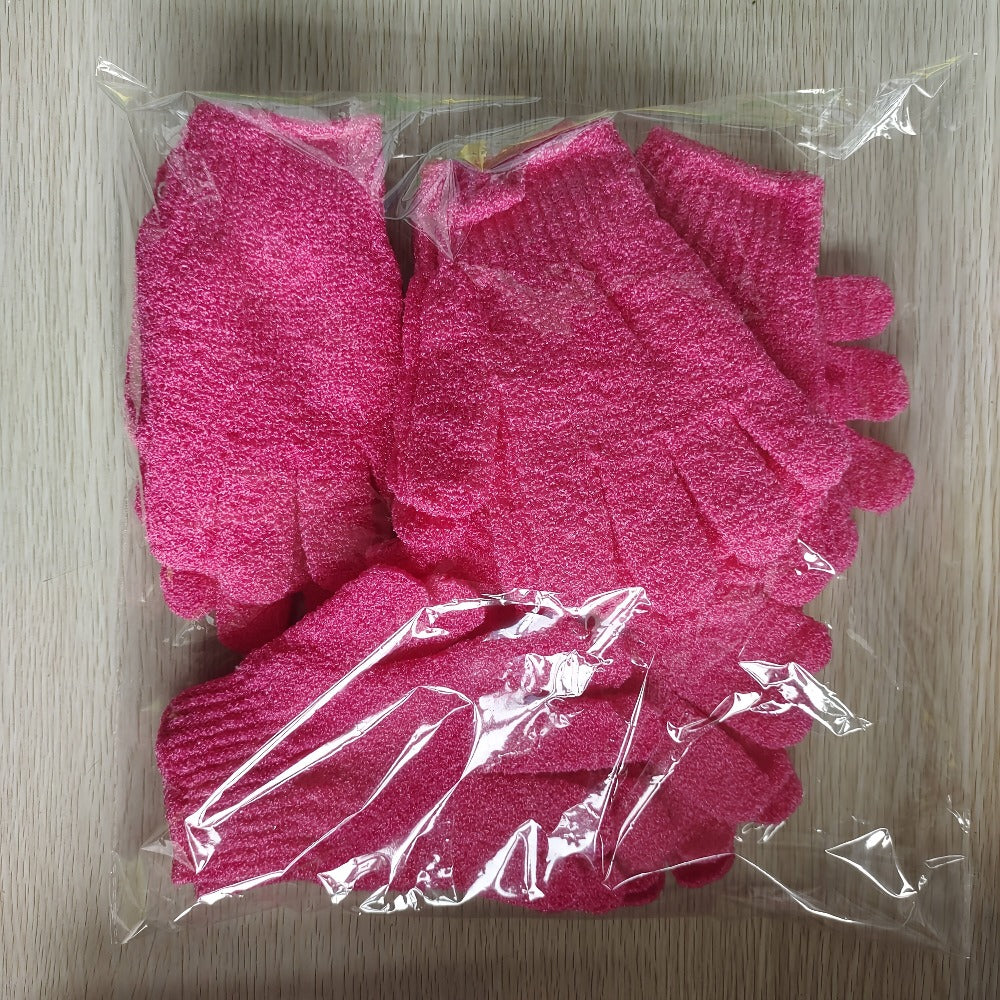 Exfoliating Shower Gloves 20 Pairs Dual-Sided Nylon Bath Scrub Mitts – Body Exfoliation, Spa Massage & Deep Cleansing Gloves for Women Men