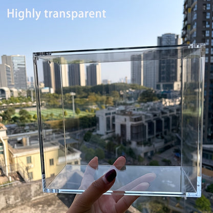 Stackable Acrylic Display Case for ETB & Booster Box – 5mm Thick Clear Magnetic Closure Protective Case for Pokemon Elite Trainer Box