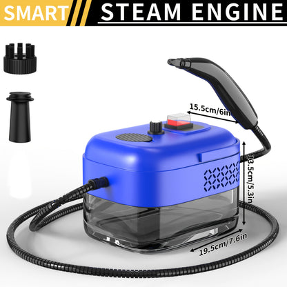 High Temperature Steam Cleaner Handheld Carpet Cleaner High Pressure for Kitchen Grease Sofa Air Conditioner Washing Machine Tile Grout Easy