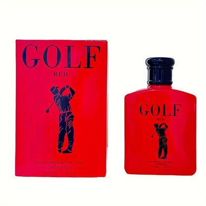 Men's Perfume Red Intense Eau de Parfum 3.4 oz with Cranberry, Grapefruit and Lemon Aroma Notes