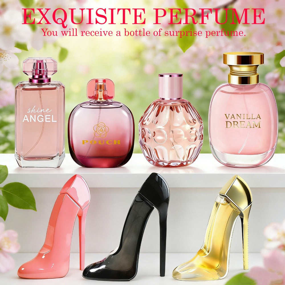 Perfume Gift Box for Women Mystery Surprise 100ml Floral Fruity Woody Eau de Parfum 3.4 Fl Oz for Bath Time, Home Spa and Personal Care