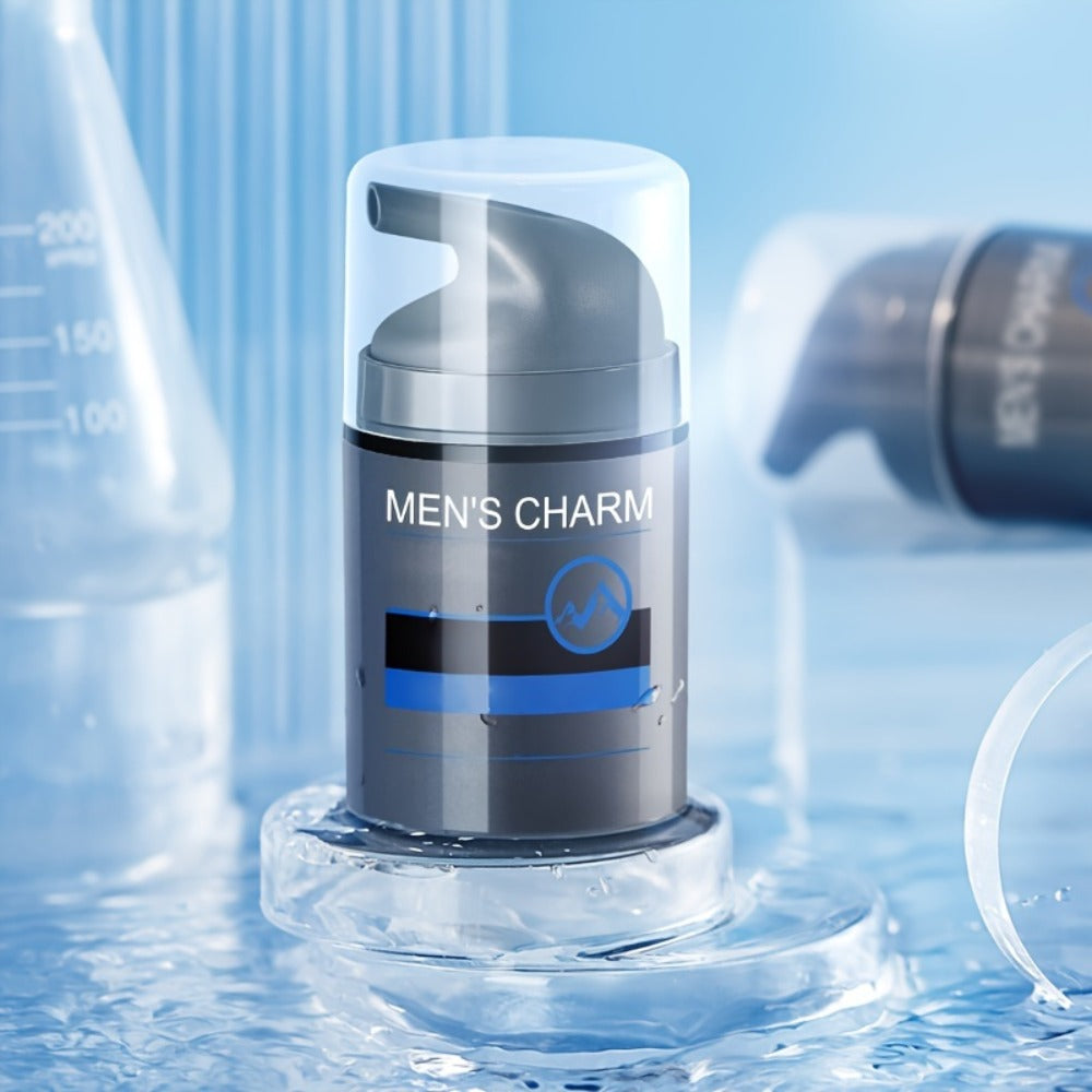 Men's Face Cream with Collagen & Hyaluronic Acid 50g for Bath Time, Home Spa and Personal Care