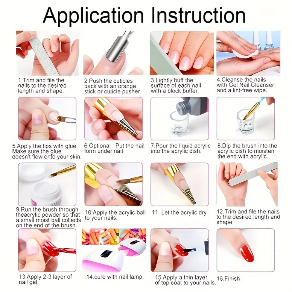 Smart UV LED Gel Nail Lamp with Auto Sensor & LED Countdown Display | Professional Fast Curing Dryer for All Gel Polishes Fingernails