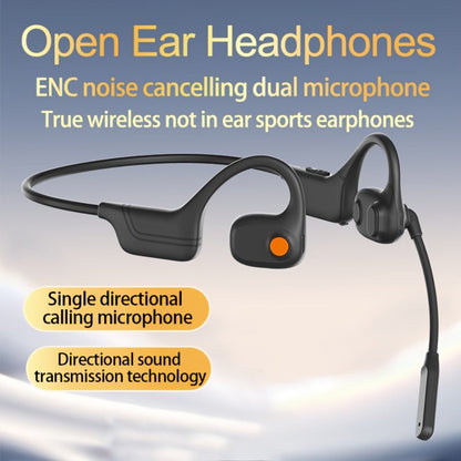 Open-Air Conduction Wireless Business Earphones Dual ENC Noise Canceling Microphones for Bedside Audio, Alarms and Room Entertainment