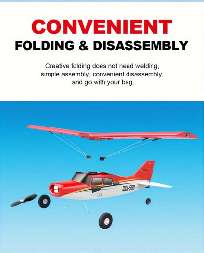 Brushless Fixed Wing RC Plane 6-Channel 6-Axis Gyro 3D Aerobatic Stunts 2 Batteries Included