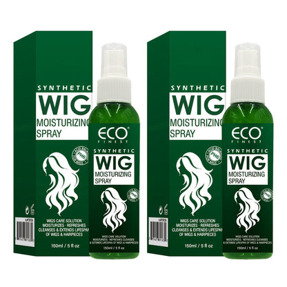 Synthetic Wig Refresher Spray Leave-In Conditioner, Revitalizes & Detangles Wigs & Hairpieces, Cleanses Between Washes