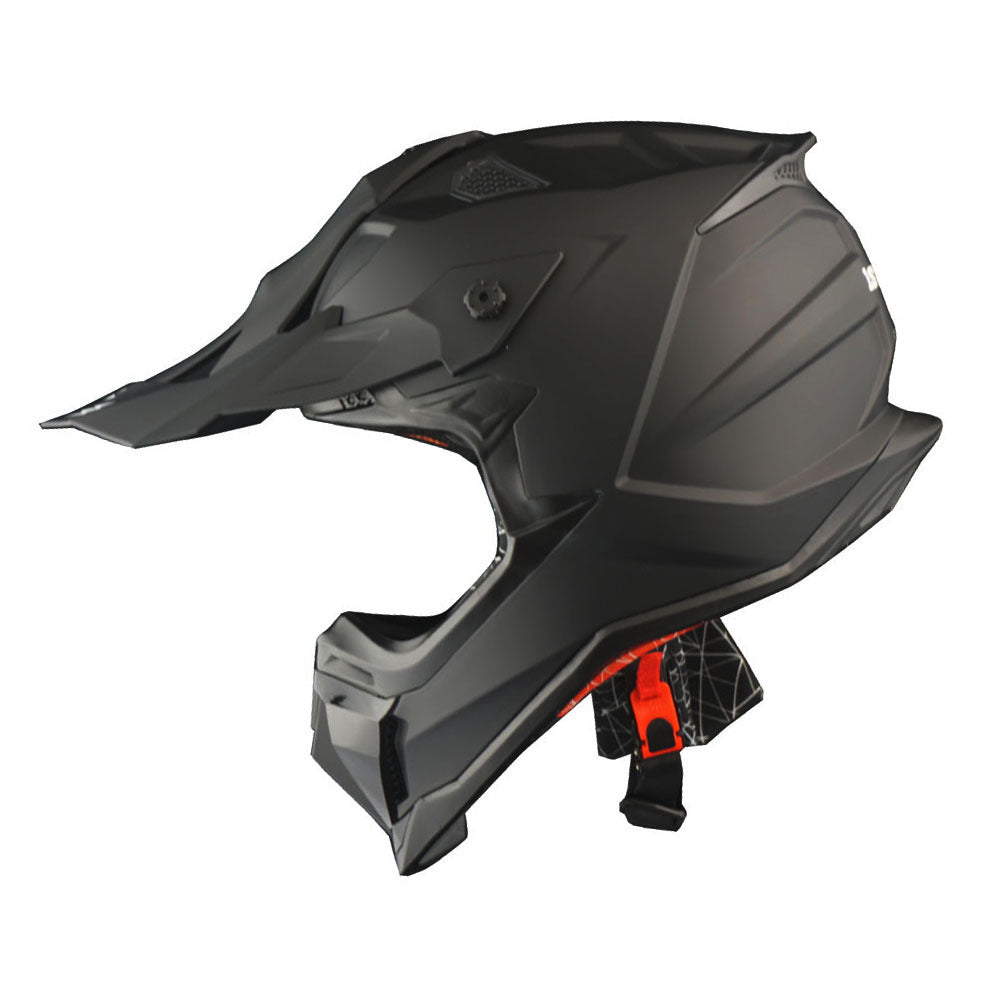 Motorcycle Helmet 1STORM Dirt-Bike Full-Face Shell with Peak Visor, XS-XXL Sizes, Padded Liner and Graphic Styles