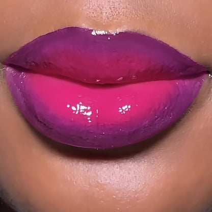 High Pigment Berry Lip Gloss Set 3-Piece – Waterproof Velvet Matte Finish, Non-Stick Cup Long-Lasting Lip Color