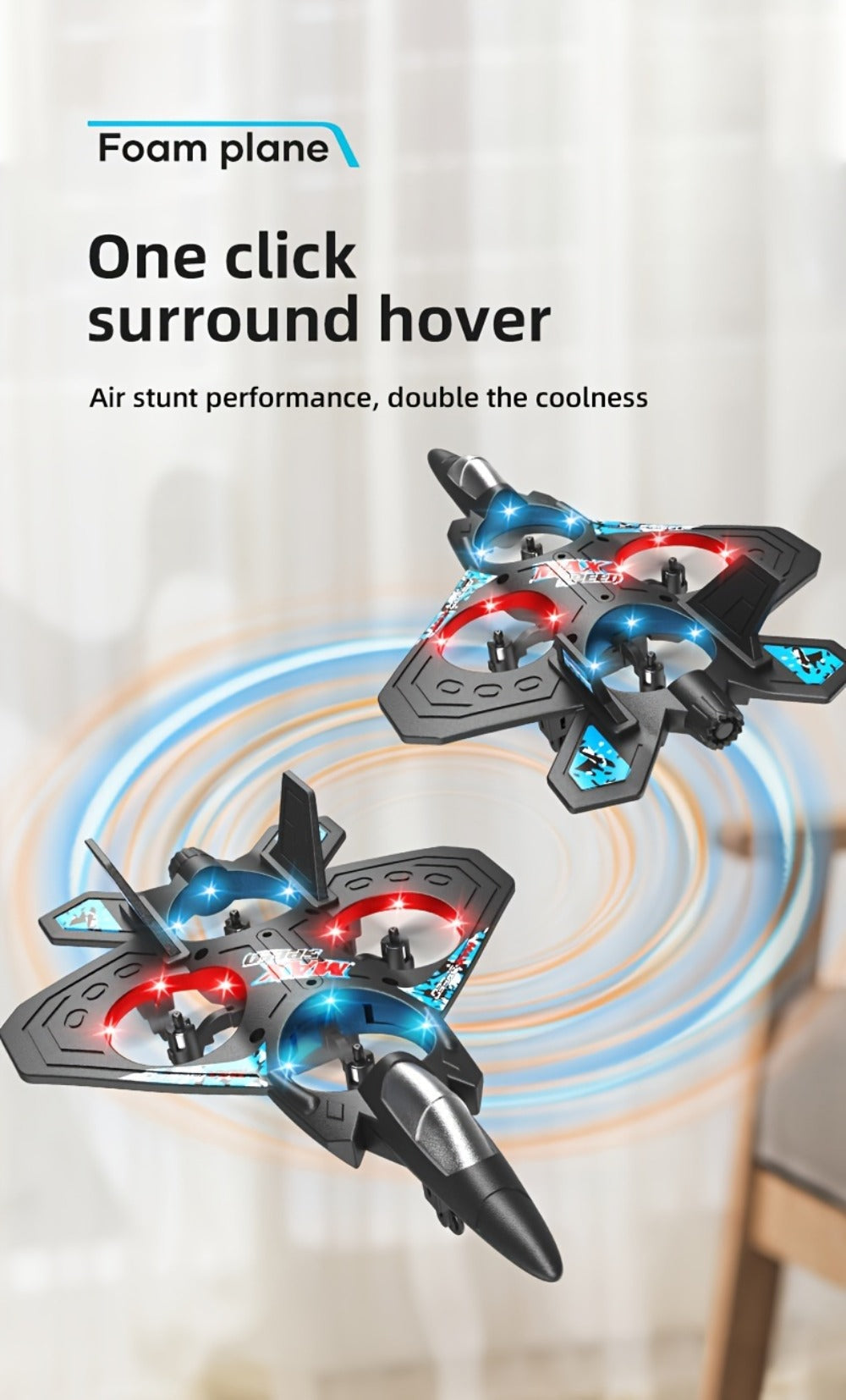 Kids Drone with Altitude Hold for Beginners, Rechargeable RC Flying Toy with the Listed Color, Size or Set Options for Everyday Use