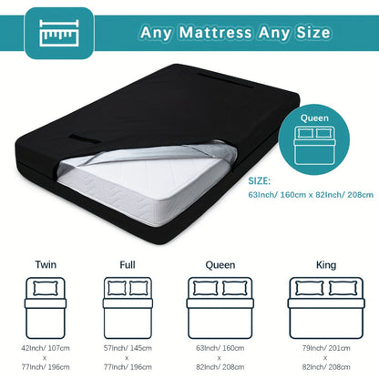 Mattress Bag for Moving Heavy Duty – Reusable Mattress Storage Cover with Handles & Zipper, Waterproof Mattress Protector for Twin Full