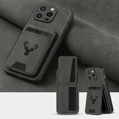 Wallet Phone Case for iPhone 16 Pro Max 16 Pro 16 Plus 16 15 14 13 12 11 Series Luxury PU Leather Flip Cover Card Holder Kickstand Magnetic