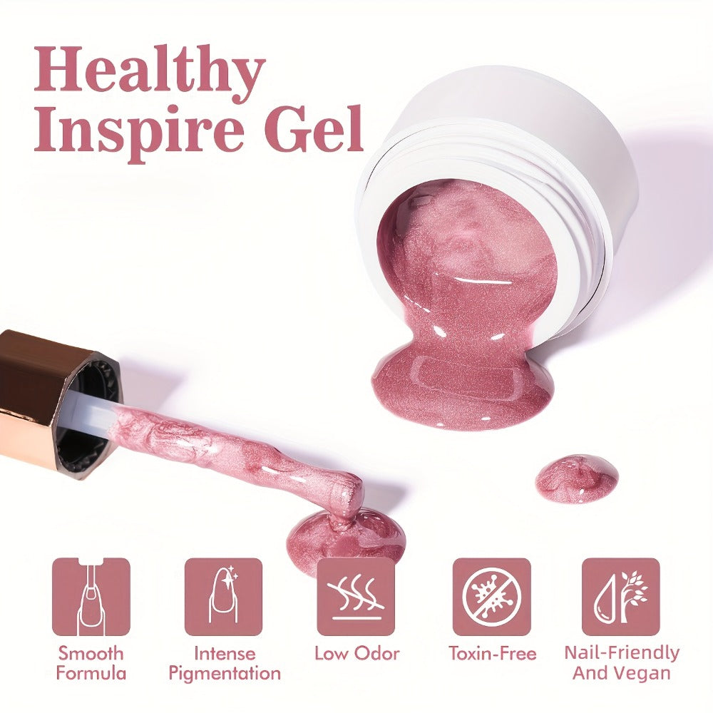 Gel Nail Polish MORDDA Six-Color Magnetic Cat Eye Kit with Included Nail Art Magnet for Home Manicures