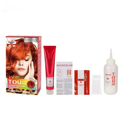 Permanent Hair Dye 20 Vivid Colors Bright Color for Home Use, Easy Application Full Coverage