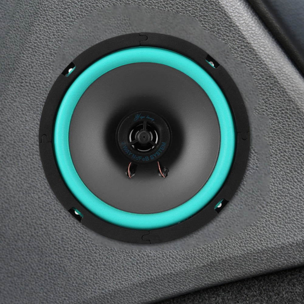 6.5 Inch Car Speakers 160W HiFi Coaxial Full Range – Universal Automotive Audio Stereo Speaker, Single or Pair
