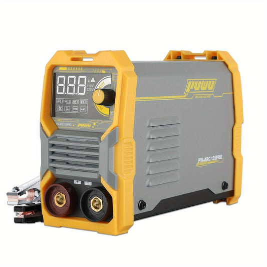 135A 110V MMA Arc Welder Stick Lift TIG 2-in-1 DC Inverter Welder LCD Digital Display Hot for Entryways, Bedrooms and Living Spaces