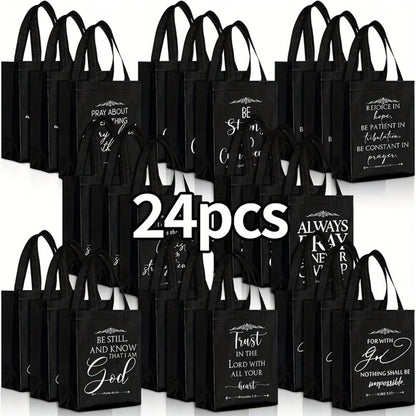 Christian Gift Bags Bulk with Handle for Parties, Celebrations and Guest Favors, with the Listed Configuration