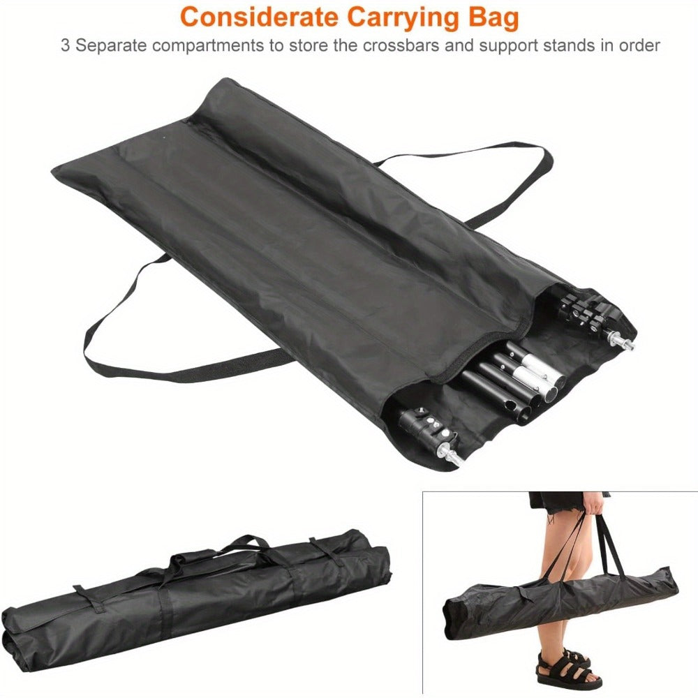 Photography Background Stand 10x8.5 FT Adjustable – Photo Backdrop Support System for Video Studio, Portrait & Streaming with Portable Carry