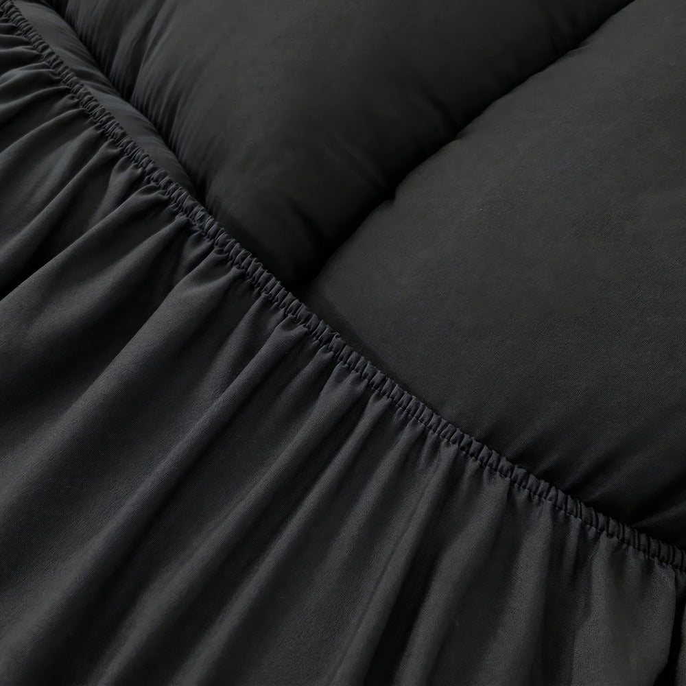 Quilted Mattress Topper Pillow Top 1000GSM – Fitted Mattress Pad Cover Deep Pocket 8-21 Inch, Breathable Cooling Mattress Protector Twin