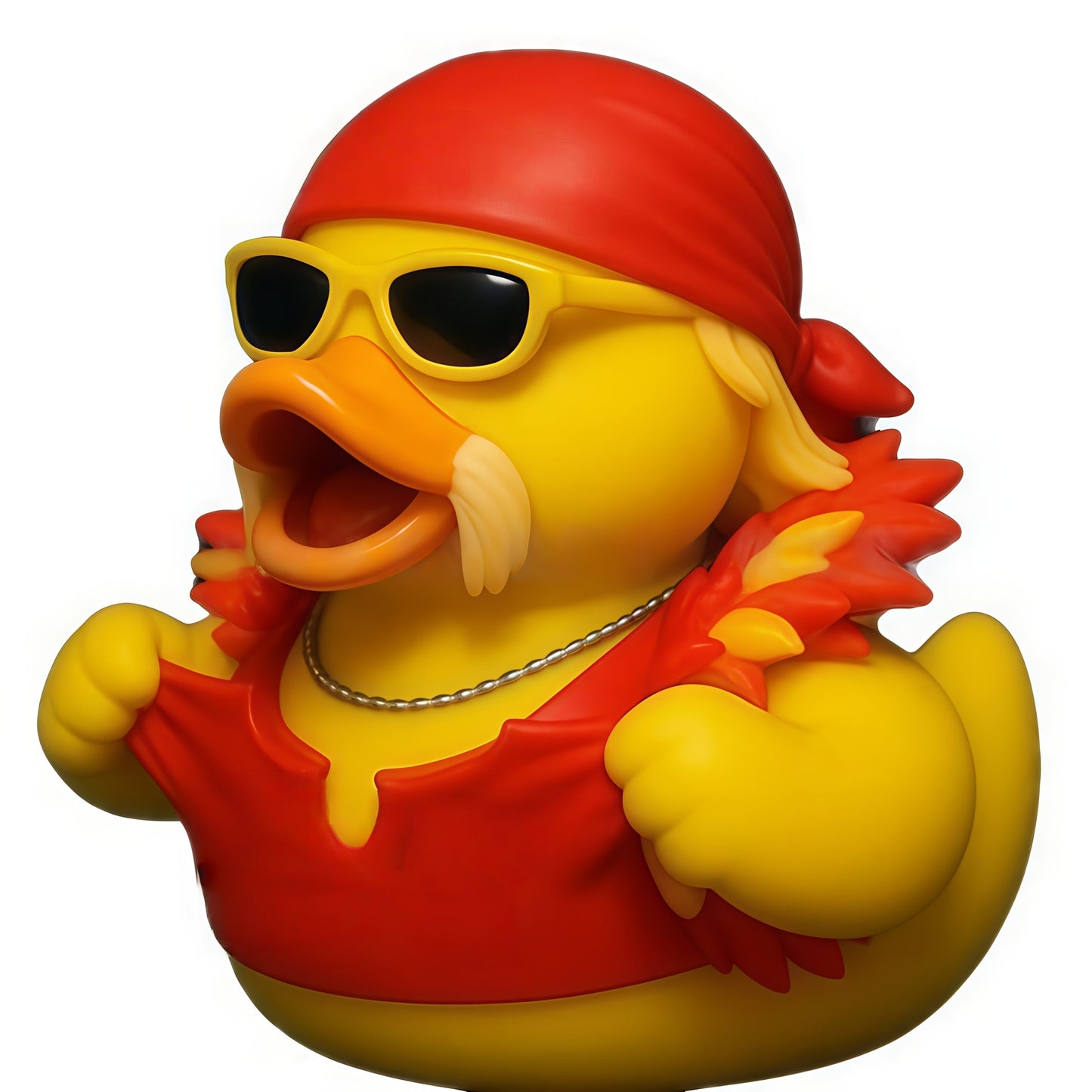 Resin Duck Figurine Decorative Statue – Holiday Themed Ornament for Halloween, Christmas for Garden, Patio and Yard Use